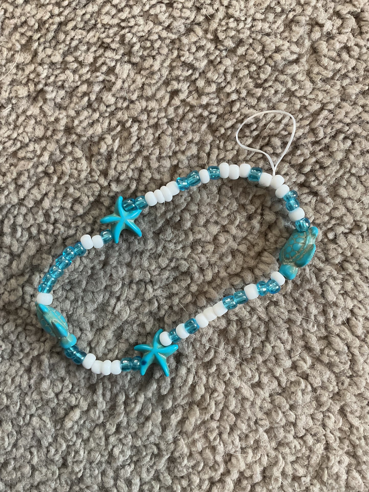 Summer in fall blue phone charm!